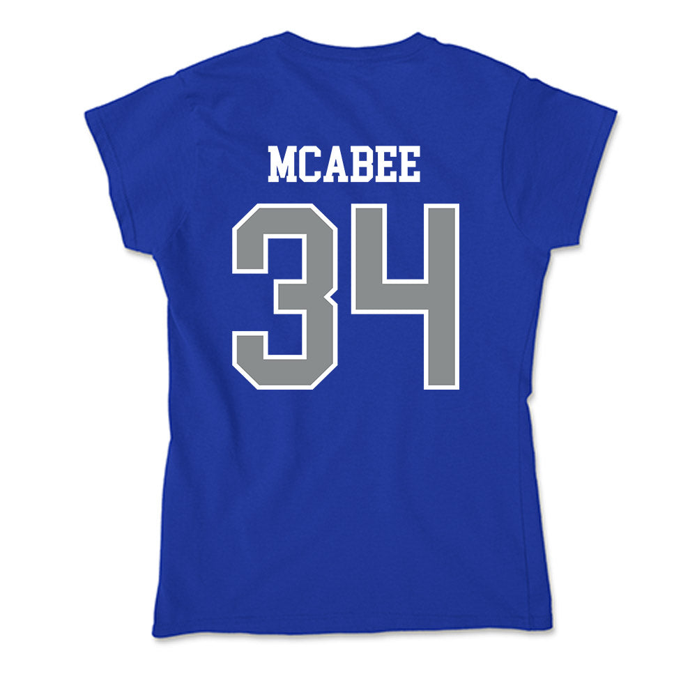 Memphis - NCAA Baseball : Brady McAbee - Soft Style Women’s T-Shirt-1