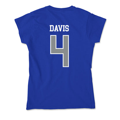Memphis - NCAA Softball : Ariel Davis - Soft Style Women’s T-Shirt-1