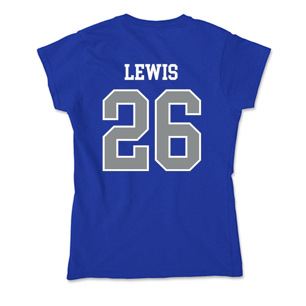 Memphis - NCAA Football : Jaylen Lewis - Soft Style Women’s T-Shirt-1