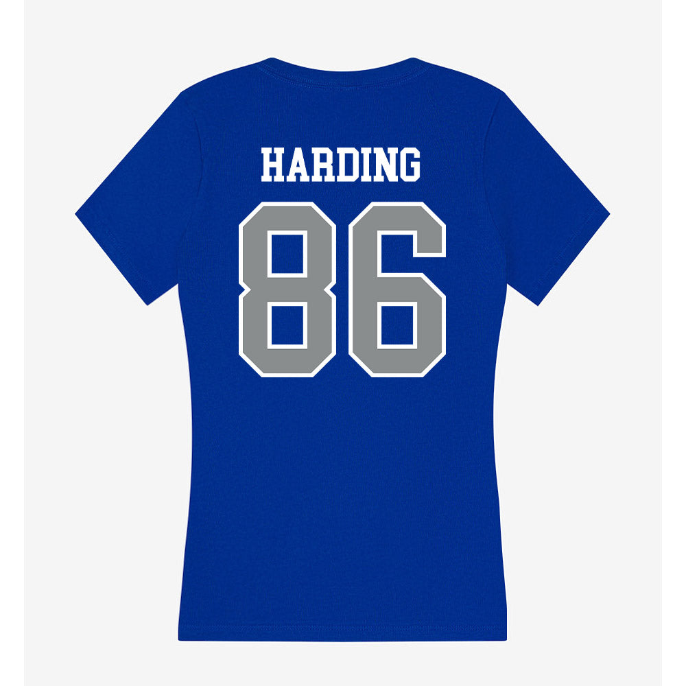 Memphis - NCAA Football : Jonathan Harding - Women's V-Neck T-Shirt-1