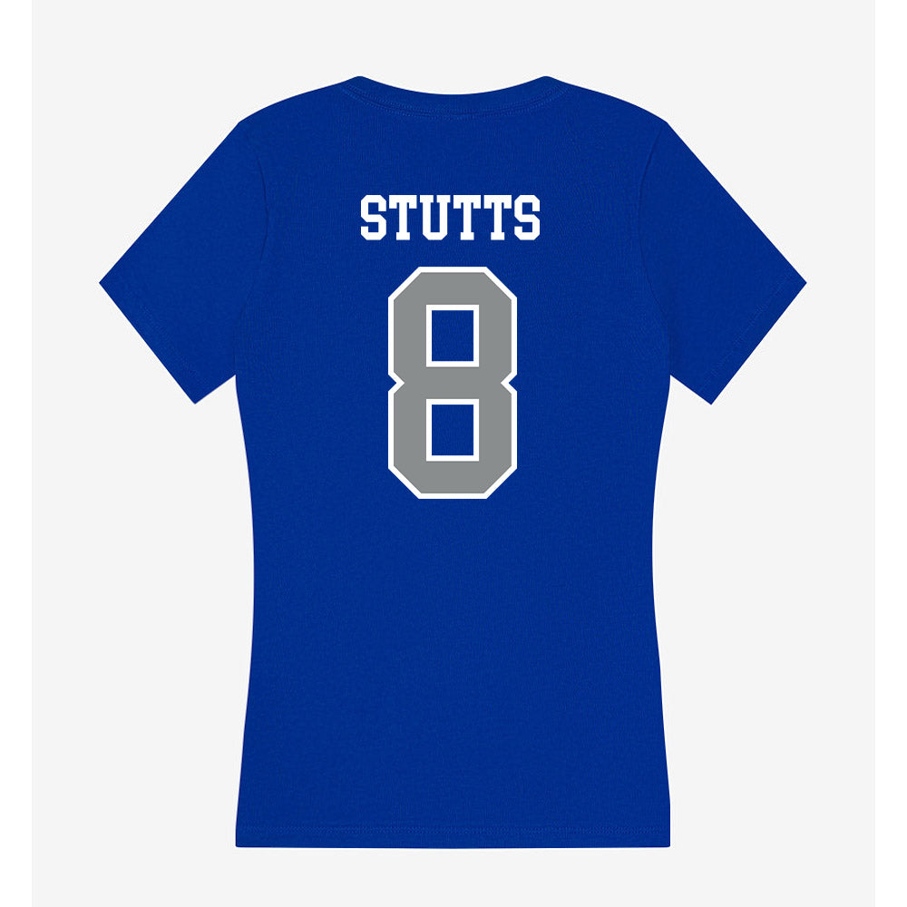 Memphis - NCAA Softball : Avery Stutts - Women's V-Neck T-Shirt-1