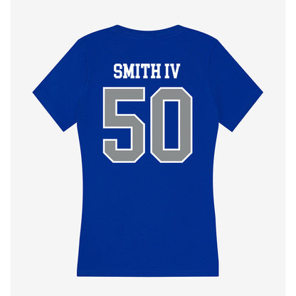 Memphis - NCAA Baseball : James Smith IV - Women's V-Neck T-Shirt-1