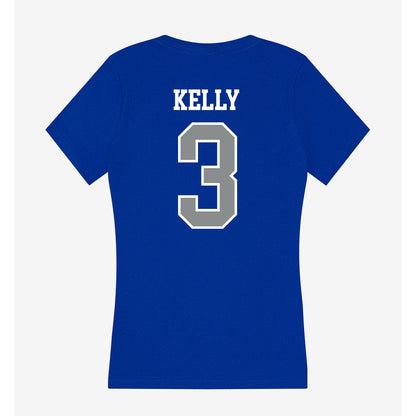 Memphis - NCAA Women's Soccer : Ellis Kelly - Women's V-Neck T-Shirt-1