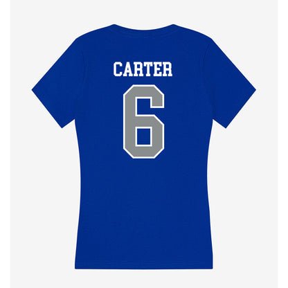 Memphis - NCAA Football : Jaylin Carter - Women's V-Neck T-Shirt-1