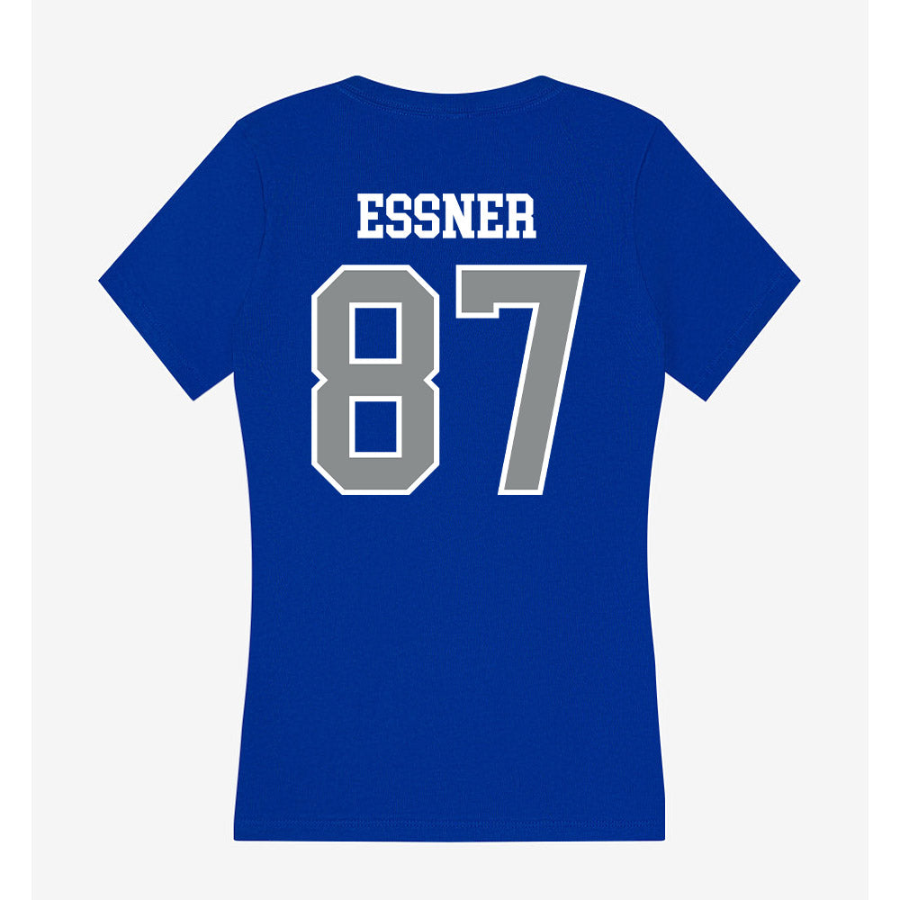 Memphis - NCAA Football : Garrett Essner - Women's V-Neck T-Shirt-1