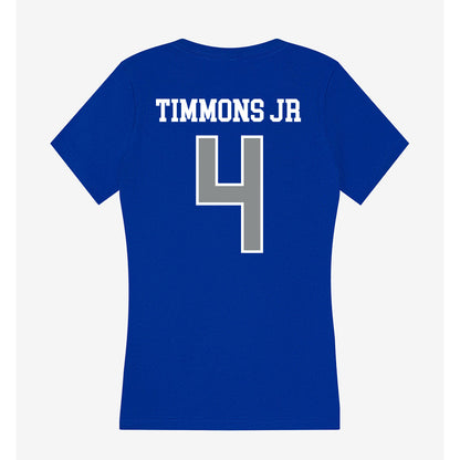 Memphis - NCAA Football : Terrell Timmons Jr - Women's V-Neck T-Shirt-1