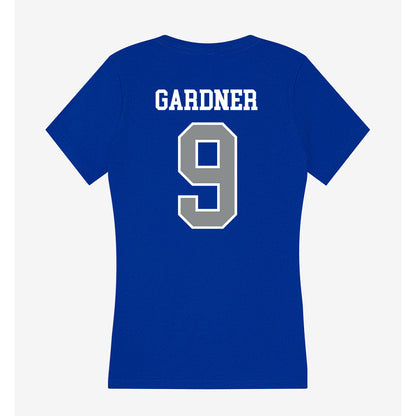 Memphis - NCAA Football : Denzel Gardner - Women's V-Neck T-Shirt-1