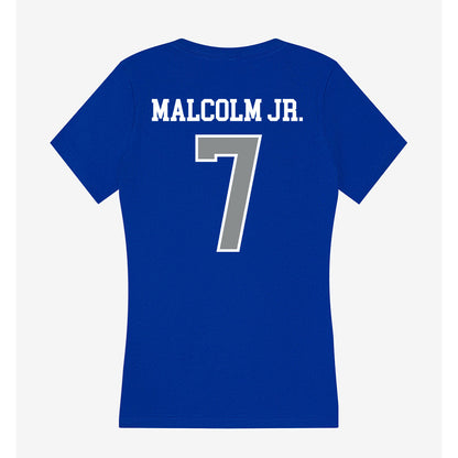 Memphis - NCAA Football : Darius Malcolm Jr. - Women's V-Neck T-Shirt-1