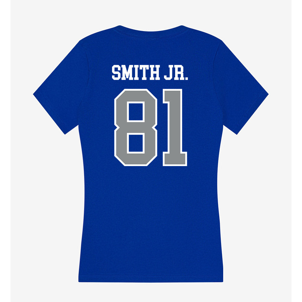 Memphis - NCAA Football : Marshall Smith Jr. - Women's V-Neck T-Shirt-1