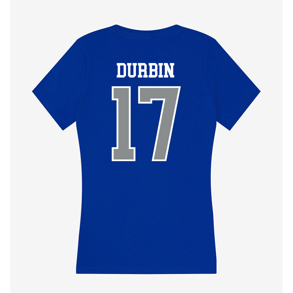 Memphis - NCAA Softball : Shelby Durbin - Women's V-Neck T-Shirt-1