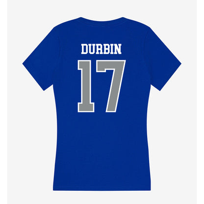 Memphis - NCAA Softball : Shelby Durbin - Women's V-Neck T-Shirt-1