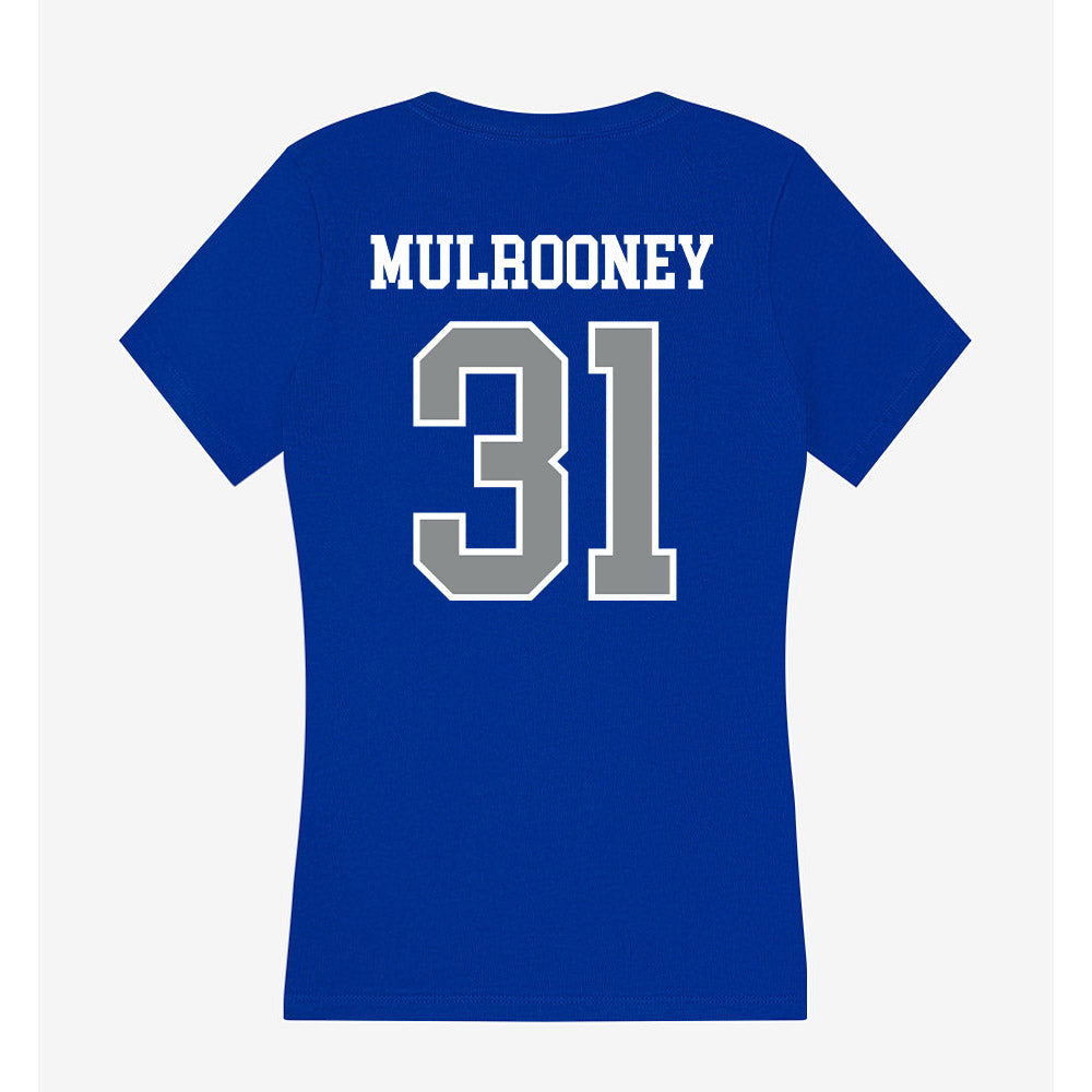 Memphis - NCAA Men's Soccer : Benjamin Mulrooney - Women's V-Neck T-Shirt-1