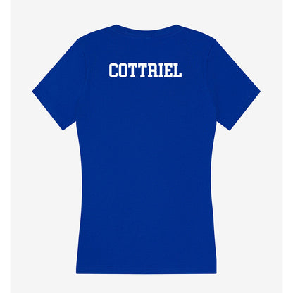 Memphis - NCAA Women's Golf : Malia Cottriel - Women's V-Neck T-Shirt-1