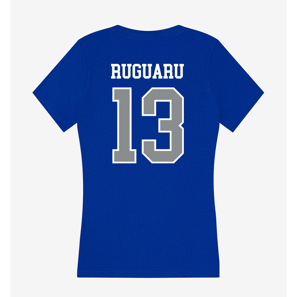 Memphis - NCAA Men's Soccer : Ryan ruguaru - Women's V-Neck T-Shirt-1
