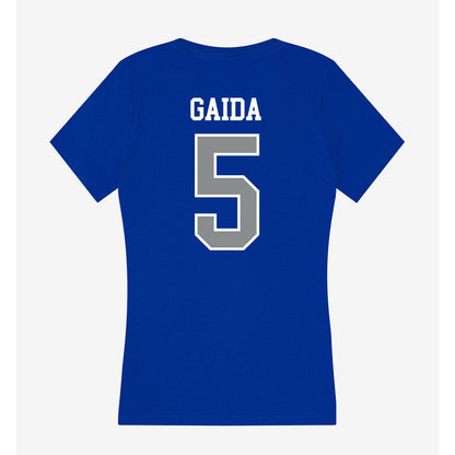Memphis - NCAA Women's Soccer : Ava Gaida - Women's V-Neck T-Shirt-1