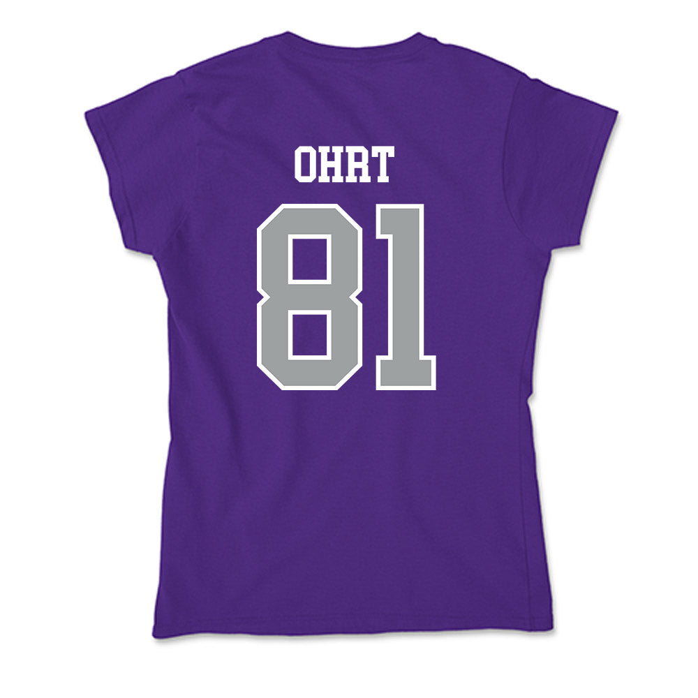 Tarleton State - NCAA Football : Fischer Ohrt - Soft Style Women’s T-Shirt-1