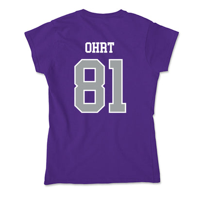 Tarleton State - NCAA Football : Fischer Ohrt - Soft Style Women’s T-Shirt-1