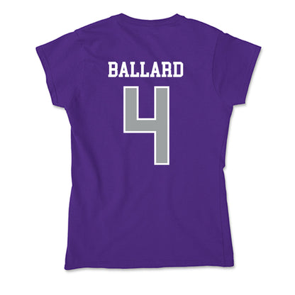 Tarleton State - NCAA Women's Soccer : Zoe Ballard - Soft Style Women’s T-Shirt-1