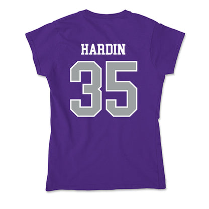 Tarleton State - NCAA Baseball : Andrew Hardin - Soft Style Women’s T-Shirt-1