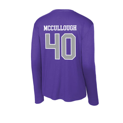 Tarleton State - NCAA Baseball : Matthew McCullough - Activewear Long Sleeve T-Shirt-1