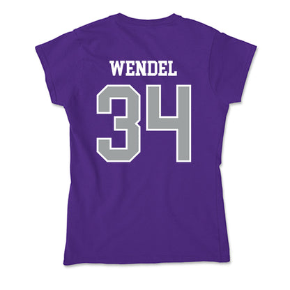 Tarleton State - NCAA Baseball : Ethan Wendel - Soft Style Women’s T-Shirt-1