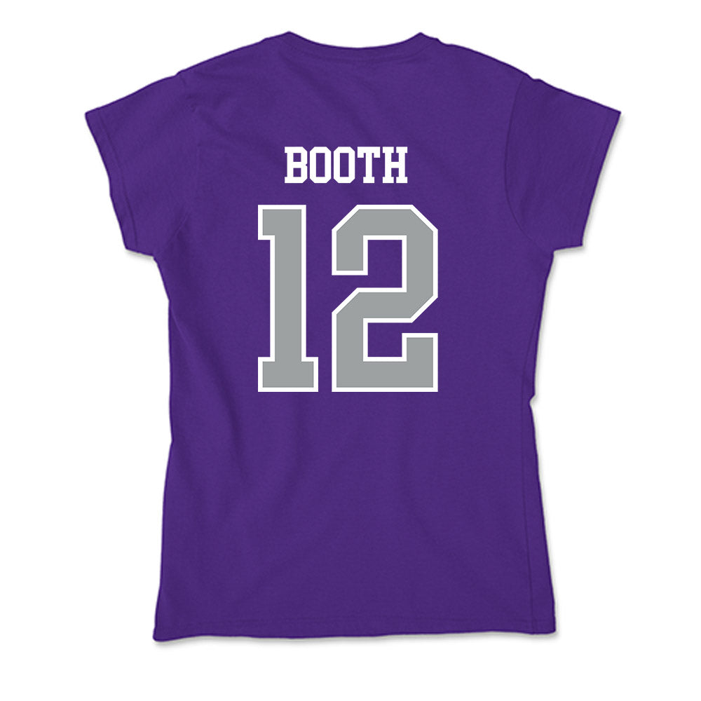 Tarleton State - NCAA Women's Basketball : Grace Booth - Soft Style Women’s T-Shirt-1