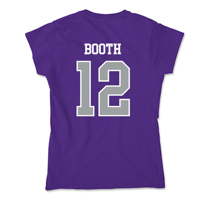 Tarleton State - NCAA Women's Basketball : Grace Booth - Soft Style Women’s T-Shirt-1