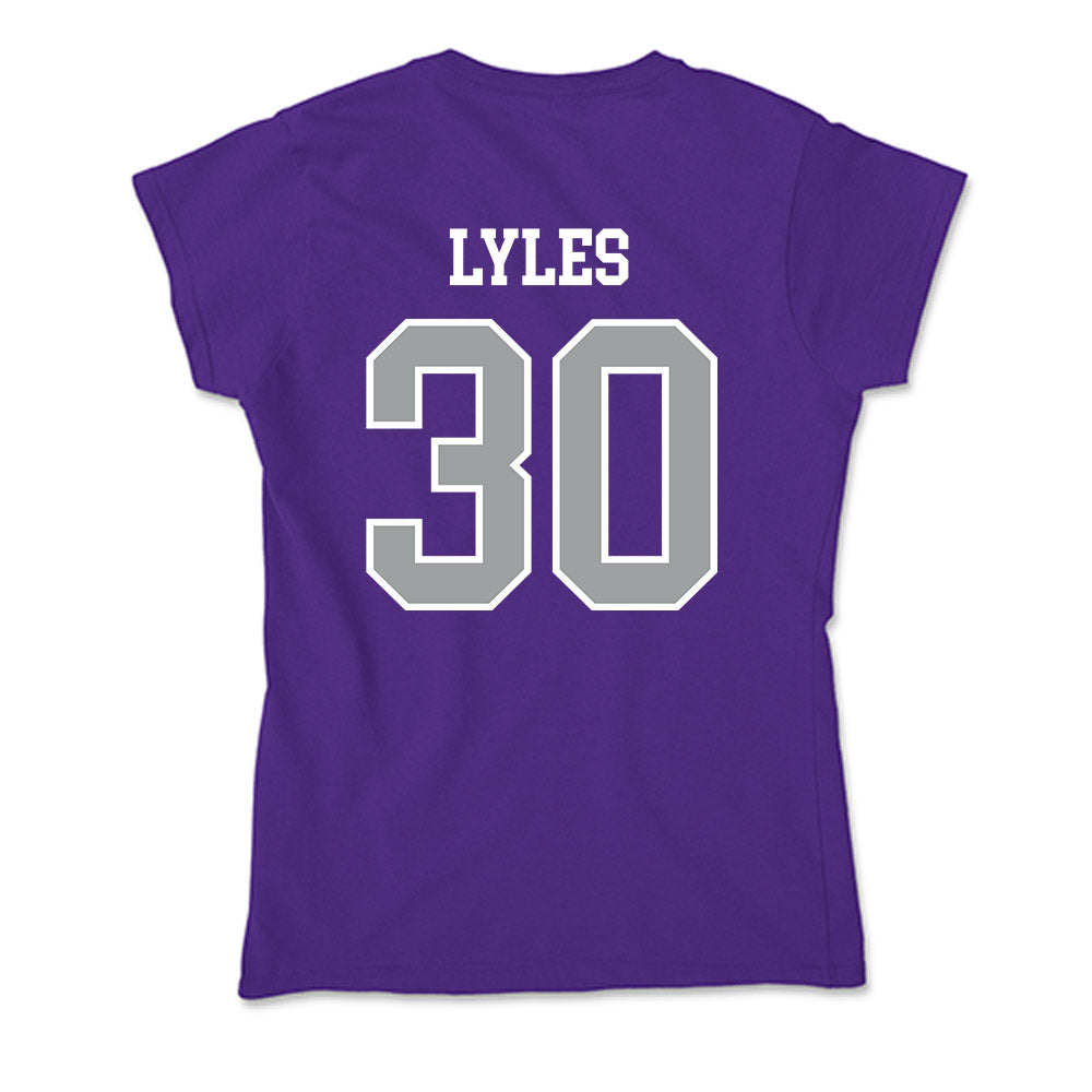 Tarleton State - NCAA Women's Basketball : Caroline Lyles - Soft Style Women’s T-Shirt-1