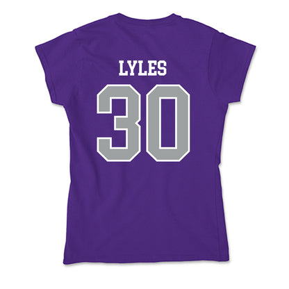 Tarleton State - NCAA Women's Basketball : Caroline Lyles - Soft Style Women’s T-Shirt-1