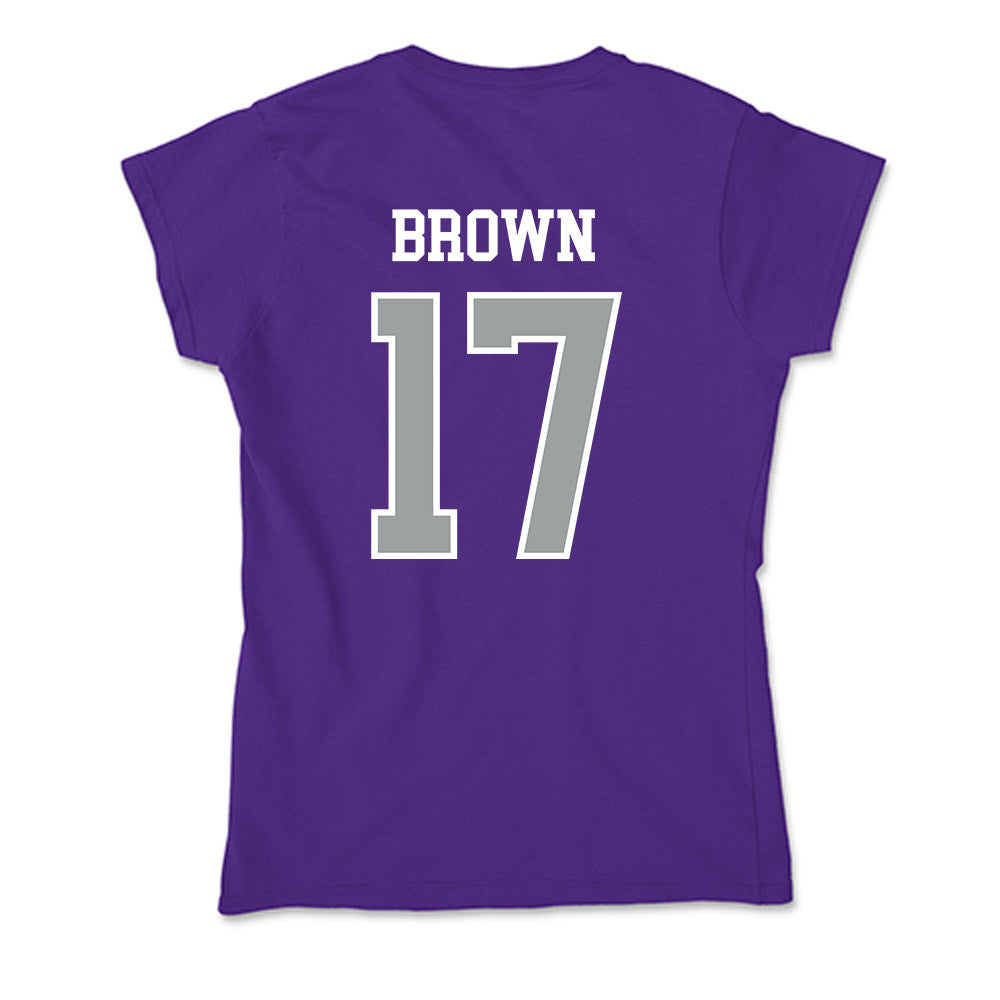 Tarleton State - NCAA Football : Kaleb Brown - Soft Style Women’s T-Shirt-1