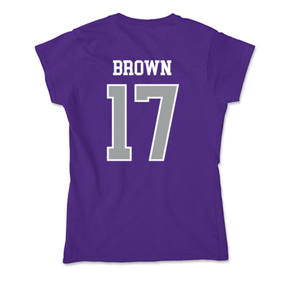 Tarleton State - NCAA Football : Kaleb Brown - Soft Style Women’s T-Shirt-1