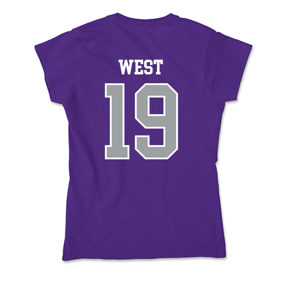 Tarleton State - NCAA Football : Trevon West - Soft Style Women’s T-Shirt-1