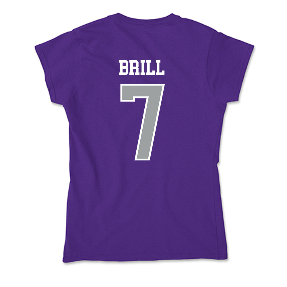 Tarleton State - NCAA Women's Basketball : Jailynn Brill - Soft Style Women’s T-Shirt-1