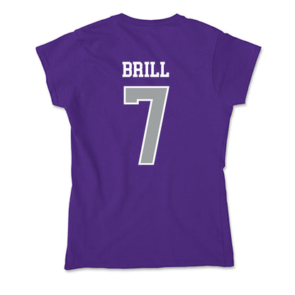 Tarleton State - NCAA Women's Basketball : Jailynn Brill - Soft Style Women’s T-Shirt-1
