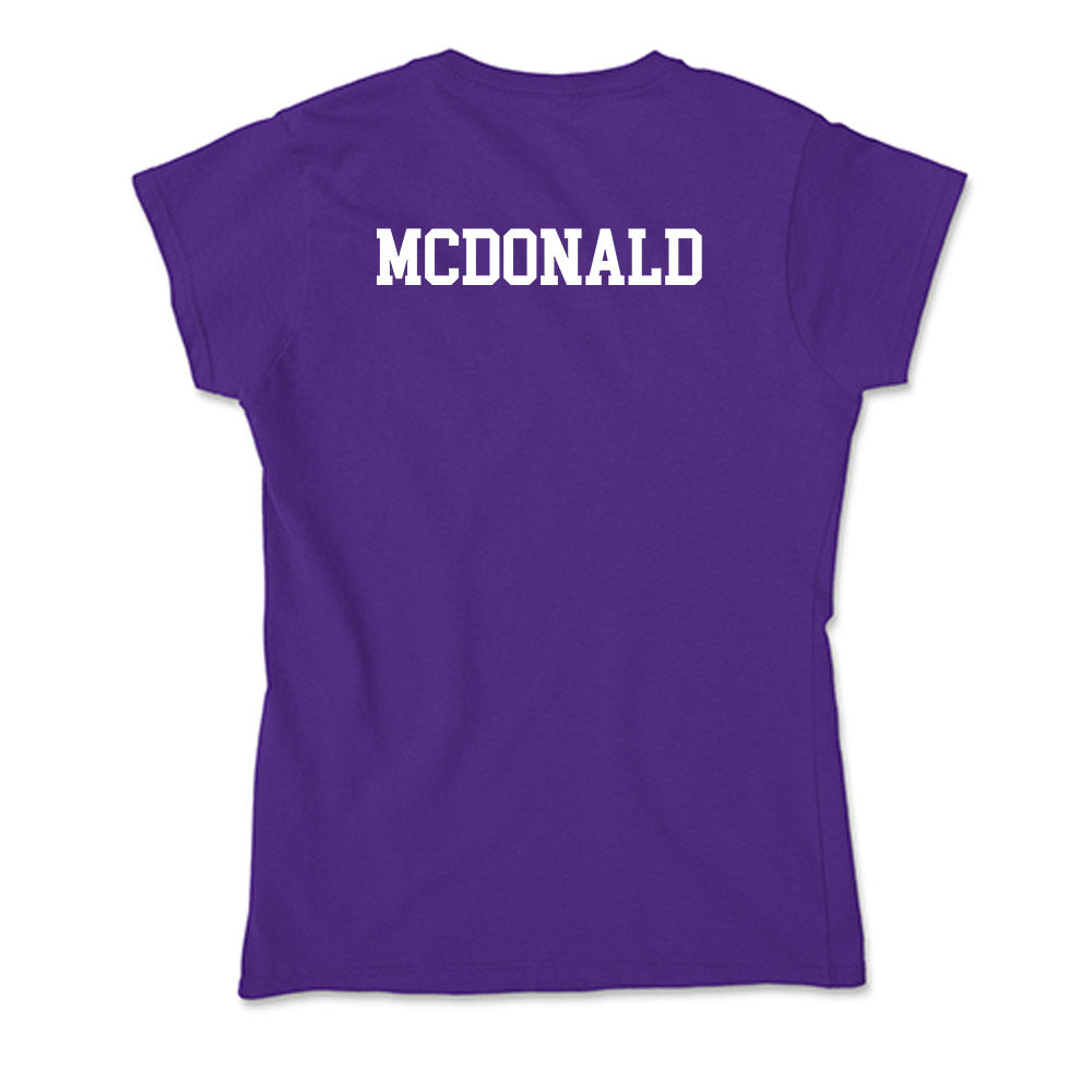 Tarleton State - NCAA Cheerleading : Mia McDonald - Soft Style Women’s T-Shirt-1