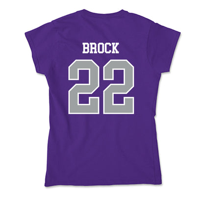Tarleton State - NCAA Football : Miequle Brock - Soft Style Women’s T-Shirt-1