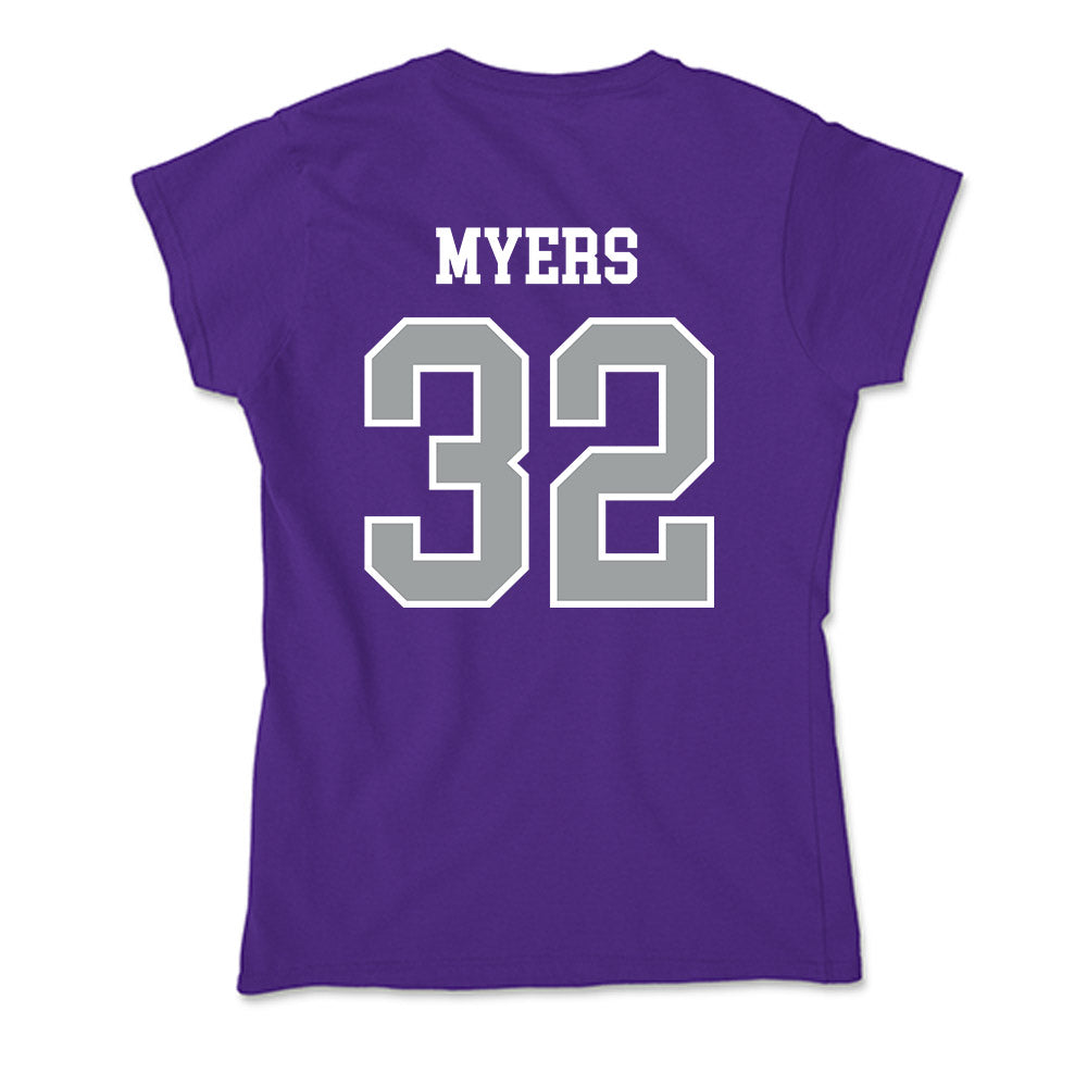 Tarleton State - NCAA Women's Basketball : Allie Myers - Soft Style Women’s T-Shirt-1
