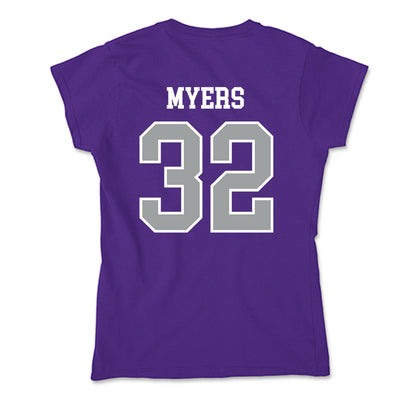 Tarleton State - NCAA Women's Basketball : Allie Myers - Soft Style Women’s T-Shirt-1