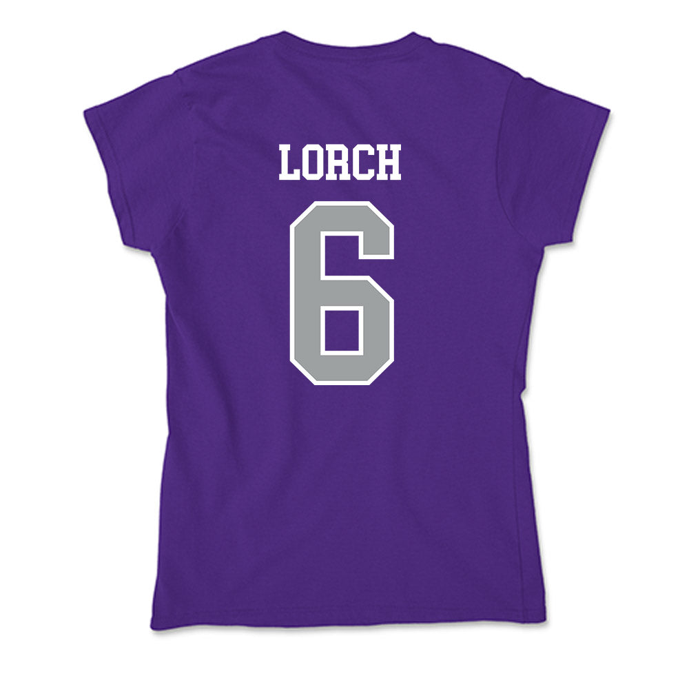 Tarleton State - NCAA Baseball : Carson Lorch - Soft Style Women’s T-Shirt-1