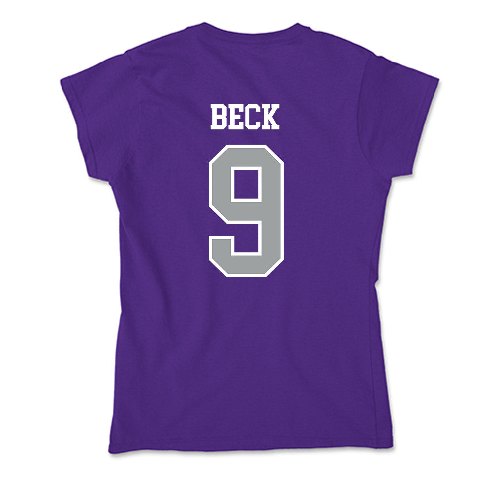 Tarleton State - NCAA Softball : Sadie Beck - Soft Style Women’s T-Shirt-1