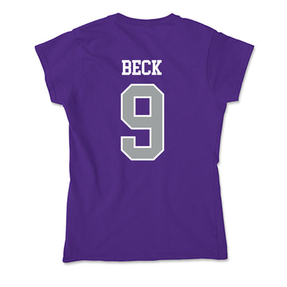 Tarleton State - NCAA Softball : Sadie Beck - Soft Style Women’s T-Shirt-1