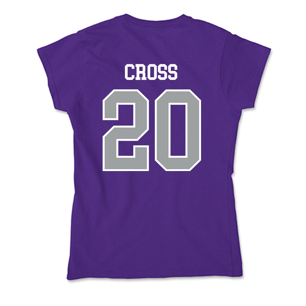 Tarleton State - NCAA Beach Volleyball : Quinn Cross - Soft Style Women’s T-Shirt-1