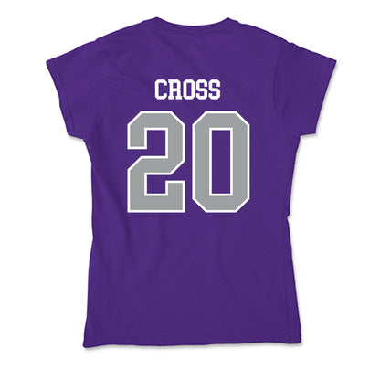 Tarleton State - NCAA Beach Volleyball : Quinn Cross - Soft Style Women’s T-Shirt-1