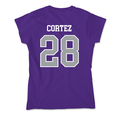 Tarleton State - NCAA Women's Soccer : Sam Cortez - Soft Style Women’s T-Shirt-1
