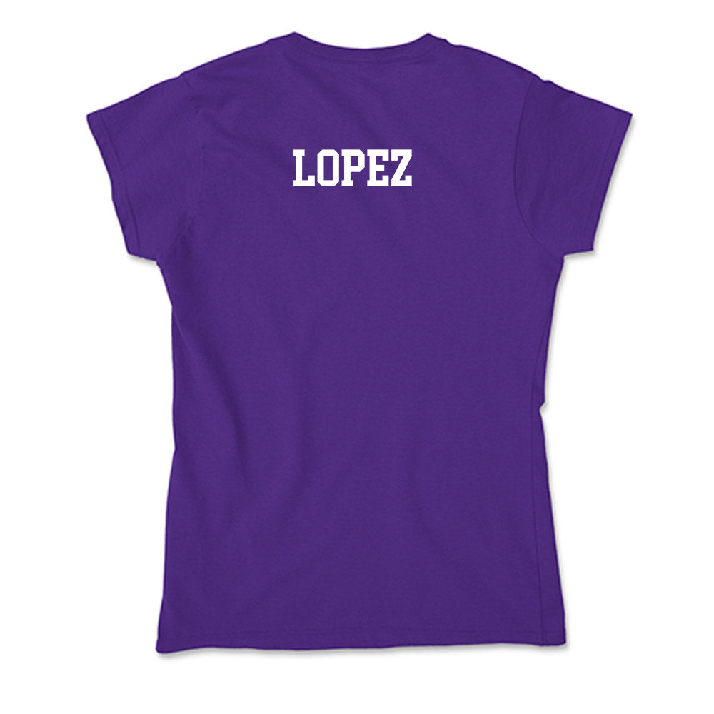 Tarleton State - NCAA Men's Cross Country : Michael Lopez - Soft Style Women’s T-Shirt-1