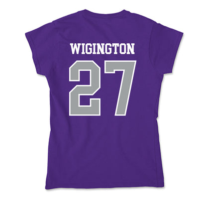 Tarleton State - NCAA Softball : Hailey Wigington - Soft Style Women’s T-Shirt-1