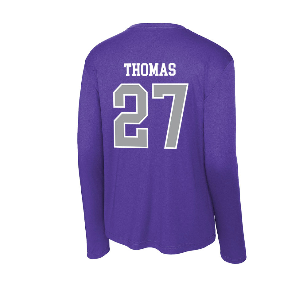 Tarleton State - NCAA Football : Andre Thomas - Activewear Long Sleeve T-Shirt-1