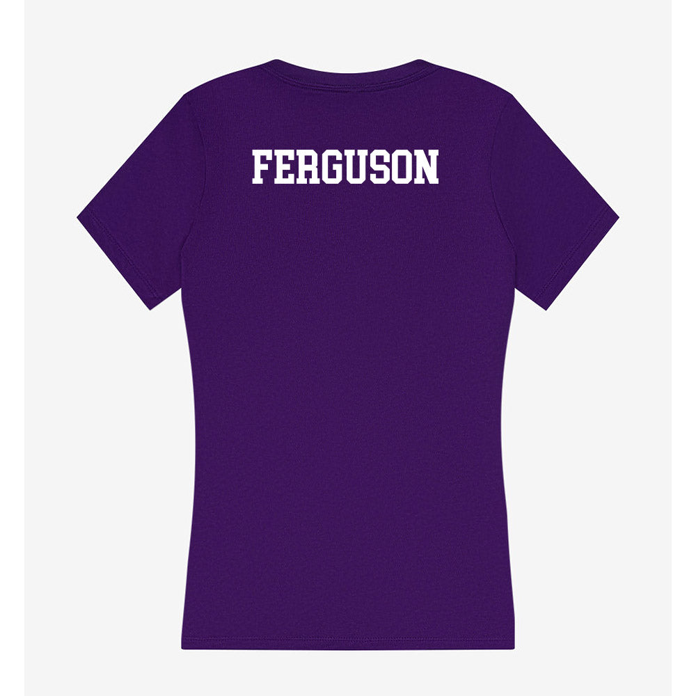 Tarleton State - NCAA Men's Track & Field : Jordan Ferguson - Women's V-Neck T-Shirt-1