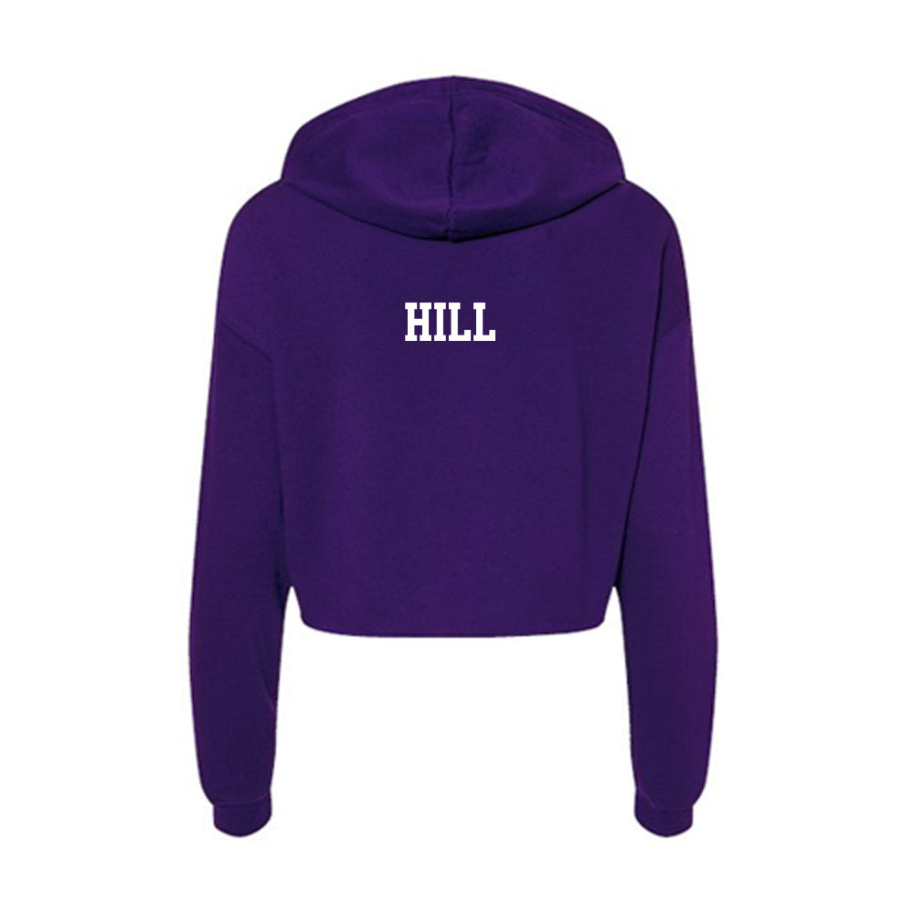 Tarleton State - NCAA Women's Track & Field : Mackenzie Hill - Women's Crop Fleece Hoodie-1
