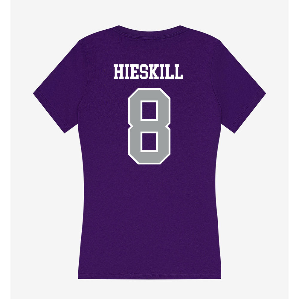 Tarleton State - NCAA Women's Basketball : Kristian Hieskill - Women's V-Neck T-Shirt-1
